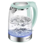 Cosori Electric Kettle, No Plastic Filter & Spout, 1.8 Quarts, Subtle Green New. Price: $44.76.