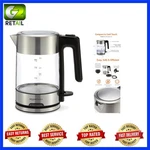 Amazon Basics Electric Kettle With Glass Carafe For Tea And Coffee, Bpa-free, New. Price: $46.95.