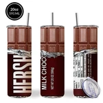 20OZ Hershey's Chocolate Bar Tumbler Stainless Steel Insulated Coffee Mug Gift New. Price: $19.99.