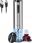 Electric Wine Opener , Rechargeable Automatic Corkscrew Bottle With New. Price: $46.99.