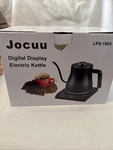 Digital Display Electric Black Kettle Jocuu LPS-1995 Imperfect Box, New Item Open. Price: $28.20.