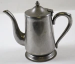 Vintage Brandware 18-8 Stainless Steel Coffee/ Tea Pot Made Japan Used. Price: $12.95.