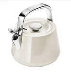 Caraway Home Tea Kettles Whistling Stovetop Stainless Steel Quality Cream - New. Price: $149.00.