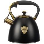 -2.9 Quart Kettles Stovetop Whistling Teapot Stainless Steel New. Price: $33.11.