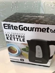 Elite Gourmet EKT8690 1.7L Electric Tea Kettle 1500W - Black New. Price: $16.00.