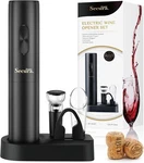 Secura Electric Wine Opener Battery Operated Automatic Bottle Black New. Price: $36.02.