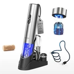 Circle Joy Electric Wine Opener 7-IN-1 Stainless Steel Rechargeable New. Price: $152.97.
