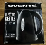 Ovente KP72B 1.7L Electric Kettle Coffee Maker New Open. Price: $10.00.