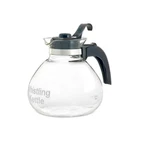 Cafe Brew Glass 12 Cup Stove Top Whistling Tea Kettle New. Price: $29.50.