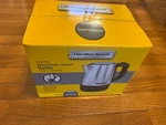 Hamilton Beach HKE110 Electric Tea Kettle New In Box (hm). Price: $46.88.