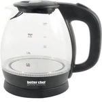 Better Chef IM-176B Cup 1.7L 360 Degree Base Cordless Electric Glass Kettle New. Price: $29.99.