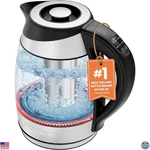 Electric Kettle With Temperature Control, 5 Presets, Glass, 1.8L, Bpa Free New. Price: $52.93.