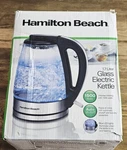 Hamilton Beach 1.7 Liter Glass Kettle Model 40869G Open Box. Free Shipping!. Price: $44.90.