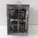 Martha Stewart 4 Napkin Rings Set Christmas Twilight Open Box New. Price: $8.75.