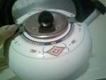 Studio Nova Adirondack Whistling Tea Kettle & Lid AZ009 Southwest Design Nwot Used. Price: $30.00.
