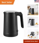 Electric Kettle 1L Cordless Hot Water Tea Black Compact Safety Standard New. Price: $177.39.