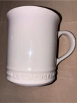 Creuset Stoneware Mug 14OZ Shallot Light Purple Used. Price: $28.00.