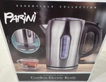 Parini Silver 1.7L Electric Kettle With Automatic Shutoff New. Price: $14.99.