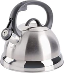 Mr. Coffee Flintshire Stainless Steel Whistling Tea 1.8 Quarts, Brushed Satin New. Price: $38.99.