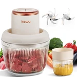Kawu Electric Food Processor, Meat Grinder & Vegetable Chopper With 2 New. Price: $90.21.