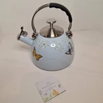 Lenox Kettle 2.5 Qt Blue Butterfly Meadow Enamel Steel 888256 Teapot Used. Price: $34.99.