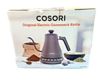 Cosori Original Gooseneck Kettle Black, 0.8L Programmable Ss -new Open Box. Price: $48.00.