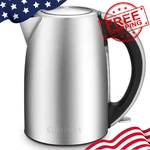 Cuisinart JK-17P1 1.7L Cordless Electric Kettle 1500W Stainless Steel New. Price: $64.99.