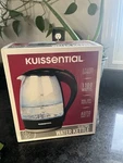 Kuissential Electric Water Kettle 1.7L 1100W Glass Clear Black Auto Shut-off New. Price: $20.00.