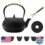 Yjx Big Cast Iron Teapot Cups Japanese Tetsubin Kettle For Stovetop New. Price: $165.67.