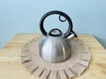 Vintage Copco Whistling Tea Kettle Stainless Steel 1.5 Quart Black Handle-euc Used. Price: $16.49.