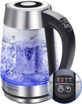 Electric Kettle With Temperature Control And Tea Infuser, 1500W Hot Water Boiler New. Price: $59.99.