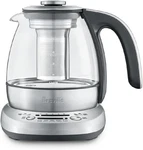 Breville BTM500CLR Tea Maker Compact Infuser And Water Kettle, 4 Cup Open. Price: $185.00.