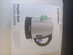 Chefman Rapid-boil Electric Kettle Easy View Window Boil-dry Protection Auto Off New. Price: $39.99.