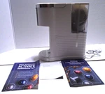 Kidisle 3 1 Single Serve Coffee Maker, White. Open Box. Price: $39.95.