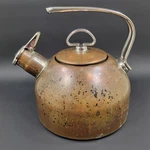 Chantal SL37-19CP 1.8 Qt Tea Kettle 2-TONE Whistle W/ Handle Pot Holder Nice! Used. Price: $59.99.