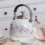 Lenox Butterfly Meadow Lavender Floral 2.5-QUART Whistling Tea Kettle New Box. Price: $89.97.