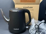 Stariver Electric Gooseneck Kettle, 1L Water Boiler, Bpa-free, Pour Ov... New. Price: $29.99.
