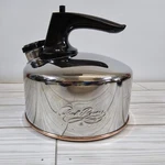 Revere Ware Copper Bottom Tea Kettle Pot Whistling 1.5 Quart C00H Used. Price: $17.95.