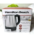 Hamilton Beach Electric Tea Kettle, Water Boiler & Heater, 1 (40978) Open. Price: $24.99.