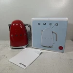 Smeg 50'S Retro Style Electric Kettle With Embossed Logo 1500W - KLF03RDUS Red Used. Price: $129.95.