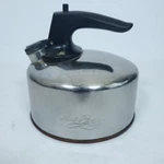 Paul Revere Ware Copper Bottom Whistling Tea Kettle Quart 1QT See Pictures Used. Price: $24.99.