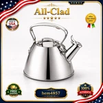 All-clad Stainless Steel Tea Kettle Whistling Induction -new &free Shipping. Price: $75.50.