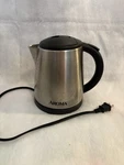Aroma Stainless Steel Electric Kettle 1.0-LITER Auto Shut Off Used. Price: $16.95.