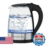 Megawise Electric Glass Kettle With Auto Shut-off (1.8L) New. Price: $76.46.