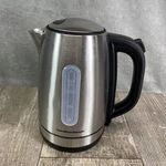Hamilton Beach Stainless Steel Electric Kettle, Led Light Ring, 1.7LITER, 41037G Used. Price: $29.99.
