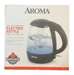 Aroma Housewares 7-CUP Digital Glass Electric Kettle With Cordless Pouring G94 New. Price: $30.00.