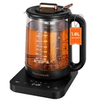 Narcissus Electric 1.8L Glass Tea Kettle, Temp Control 5 1200W New. Price: $62.97.