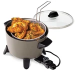 Presto Big Kettle Ceramic Deep Fryer & Multi-cooker, Model 06026, New. Price: $47.90.