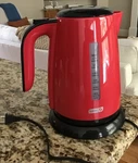 Dash Easy Kettle Red 1.7 Liter Rapid Boil Pot 1200 Watts Euc Used. Price: $17.99.