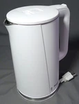 Megachef 1.7 Liter Electric Double Wall Stainless Steel Kettle Used. Price: $21.00.